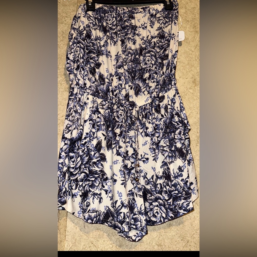 Strapless Romper